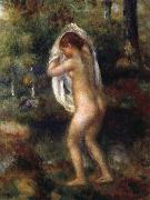 Pierre Renoir Young Girl Undressing oil painting picture wholesale